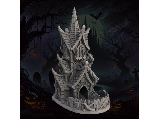 Wicked Manor dice tower