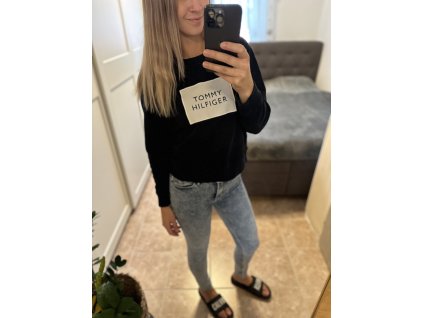 Dámská modrá mikina TOMMY HILFIGER