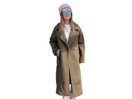 Nový dámský dlouhý kabát LeGer