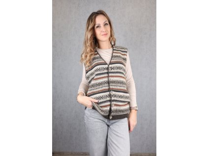 Dámská vintage vesta LUXAD'OR