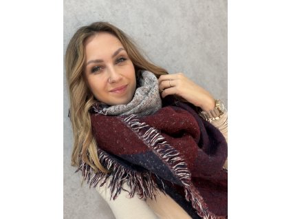 Dámská veliká teplá šála