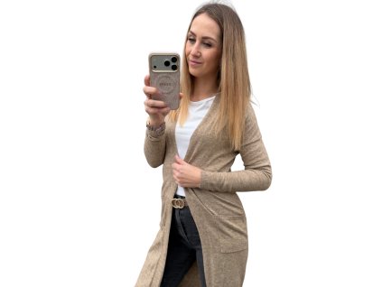 Dámský pískový kardigan ATMOSPHERE