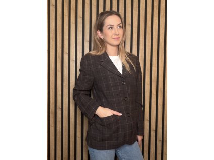 Dámské hnědé sako VICTOR VICTORIA