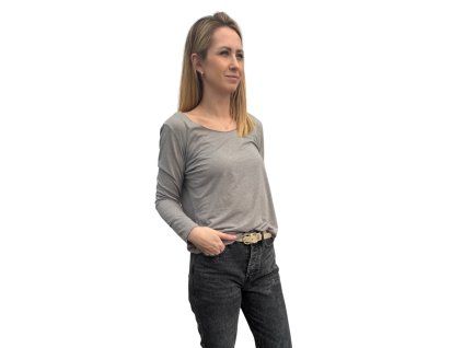 Dámské šedé triko