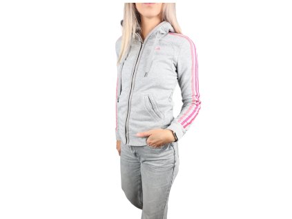 dámská šedá mikina Adidas