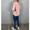 Růžový svetr do véčka H&M
