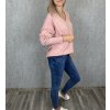 Růžový svetr do véčka H&M