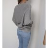 Dámský šedý asymetrický svetr TEZENIS