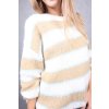 Dámský pruhovaný svetr CG LUXE