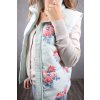Nová dámská vesta s květinami VILA