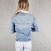 Džínová bunda s kožíškem FOREVER21