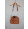 Dámská hnědá crossbody kabelka