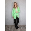 Dámský zelený propínací svetr MANGO