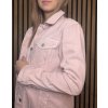 Dámská růžová džínová bunda STRADIVARIUS