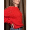 Dámský červený svetr ONLY