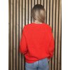 Dámský červený svetr ONLY