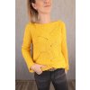 Dámský hořčicový svetr WERDANA