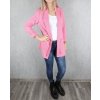 Růžový dámský kardigan AMISU