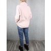 Pudrový svetr s rolákem RESERVED