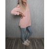 Dámský pudrový svetr JANET&JOYCE