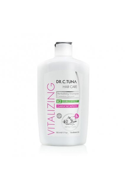 Dr.C. Tuna Vitalizing šampon na vlasy s česnekem a capixylem 500 ml