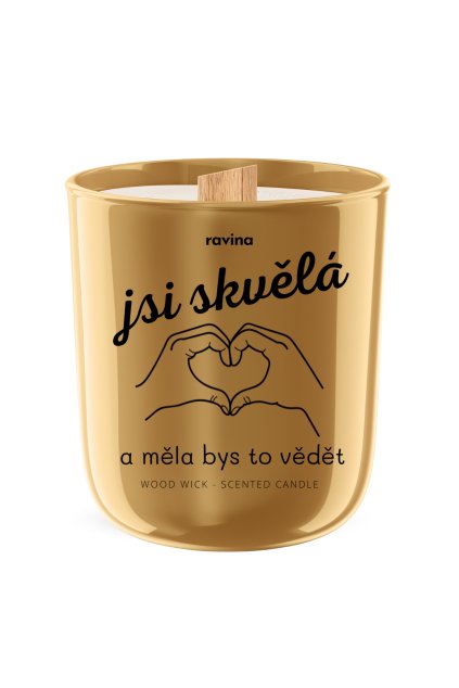ravina darkova sojova svicka jsi skvela