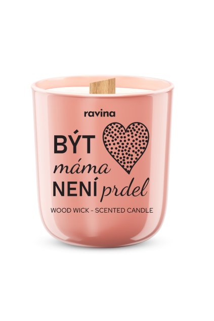 byt mame neni prdel ravina sojova svicka dreveny knot inspirovana parfemem