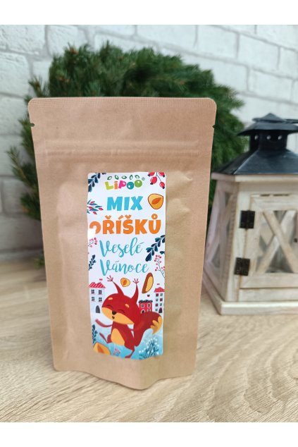 Mix oříšků Veselé Vánoce