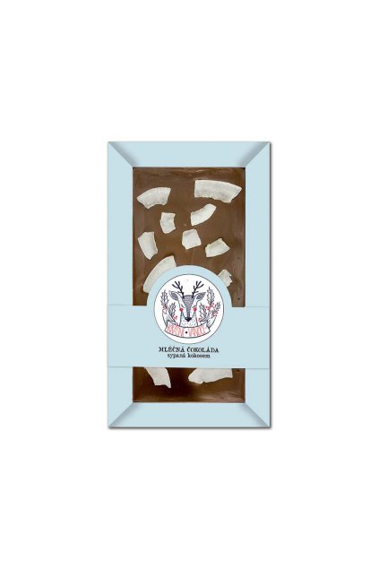 BC200090 mlecna cokolada 80g sypana koosem