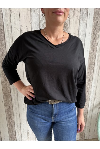 Oversize triko Timea, 3/4 rukáv, různé barvy