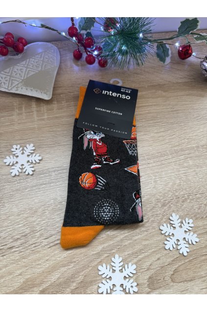 Veselé ponožky Basketball, vel. 41-43