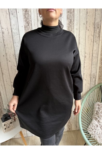 Dlouhá mikina Ala, černá, UNI 42-48