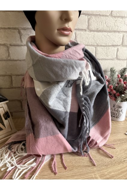 Hřejivý maxi šátek Caro, různé barvy