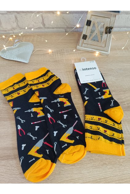 Veselé ponožky kutil, vel. 44-46