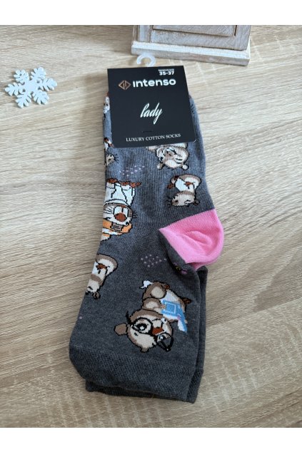 Veselé ponožky Kapybara, vel. 35-37