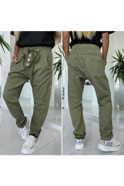 Baggy Klasik, khaki, UNI vel. 36-40