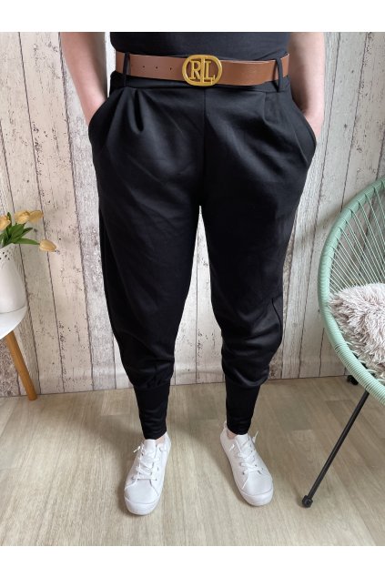 Dámské kalhoty RL, černé, UNI vel. 38-44