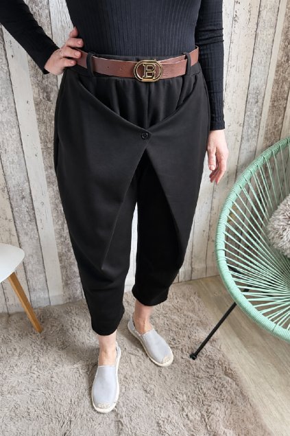 Oversize kalhoty Superstar, černé, UNI 42-56