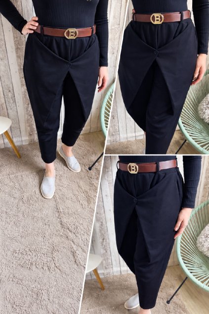 Oversize kalhoty Superstar, tmavě modré, UNI 42-56