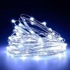svetelny drotik s 20ks led lampami na baterie studena biela farba svetla megamix 0