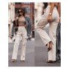 18455 1 spodnie vergaro jeans ecru 5