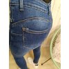 Modré  jeans M-sara, push-up - větší velikosti