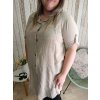 Letní maxi košile Top, beige