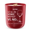 ravina sojova svicka dreveny knot vi se ze vubec nepiju vino