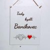 drevena cedule 17x21cm barevna banikovec 1727194451