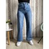 Světle modré jeans, široké