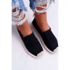moderni damske platene cerne espadrilky s trendy zacuchanim (2)