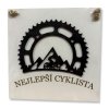 drevena cedulka 22x22cm nejlepsi cyklista kolo 1706024789