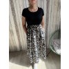 Dlouhé šaty Marylin, zebra