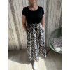 Dlouhé šaty Marylin, zebra